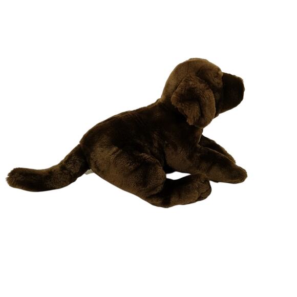 Animal Alley Chocolate Lab Dog Puppy Plush Stuffed Animal Toy 2000 Toys R Us - Picture 4 of 9